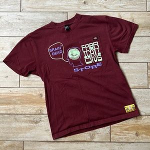 Rare Brain Dead x Dickies collab tee Small LA Pop up